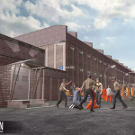 Screenshot #4 - Prison - big building, characters and props