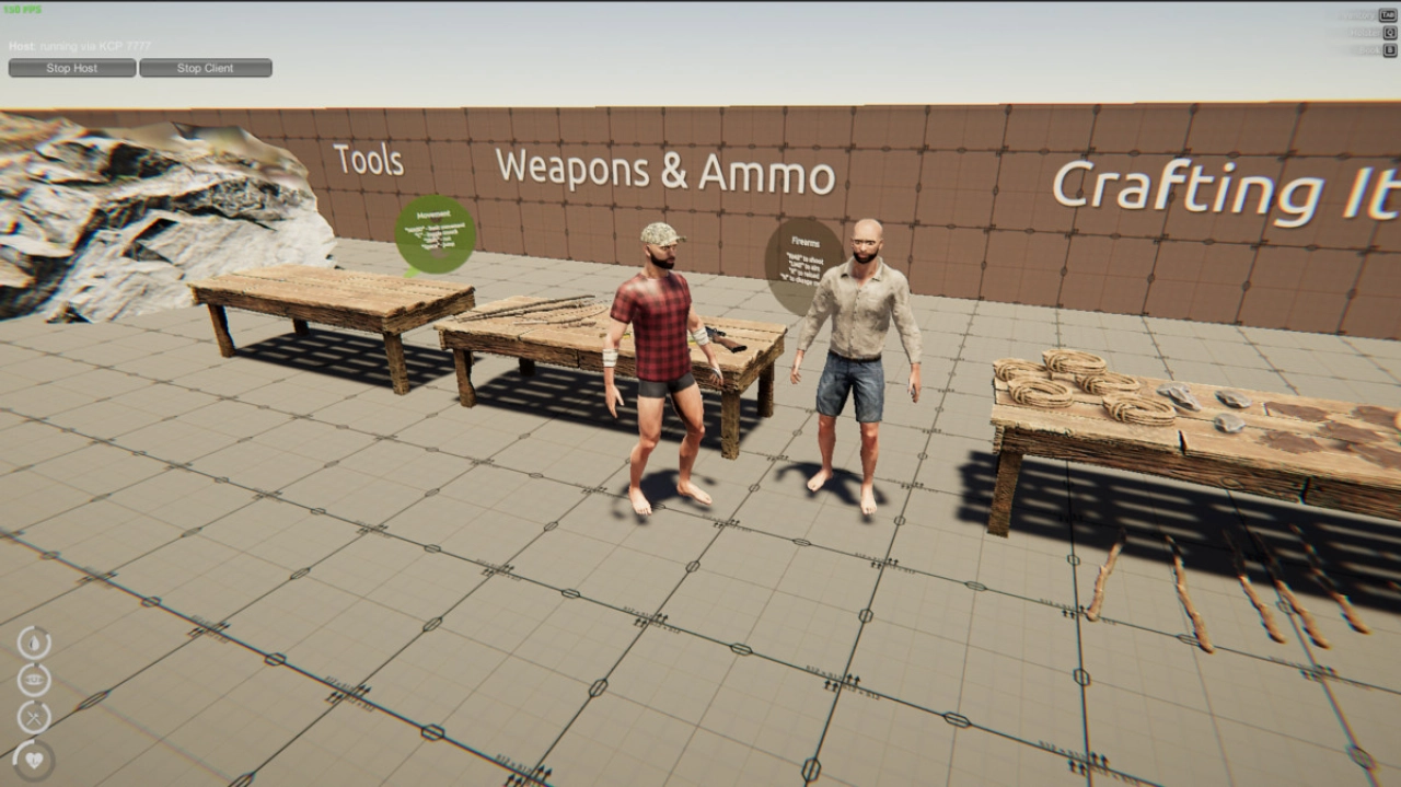 Screenshot #6 - Survival Template Pro MP — Multiplayer Survival System for Unity (Netick Networking)
