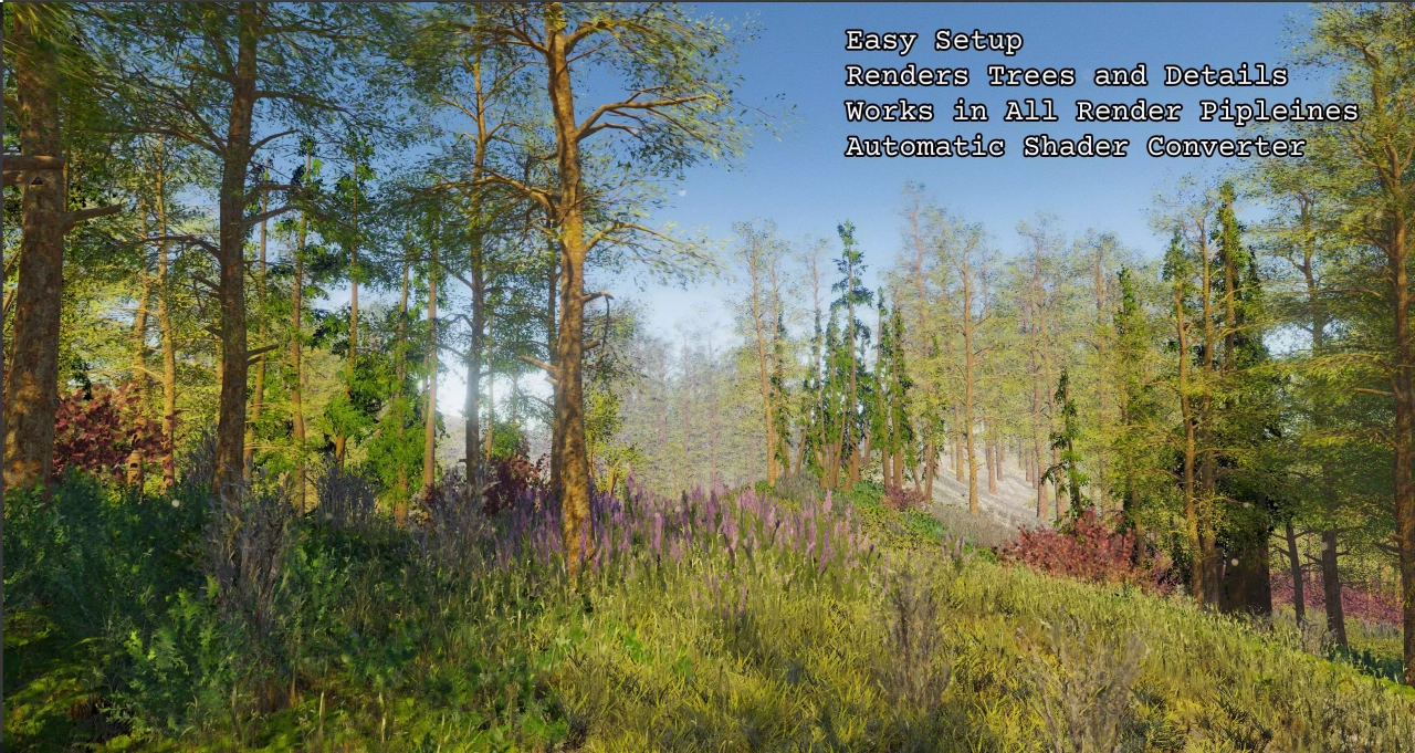 Screenshot #2 - Foliage Renderer