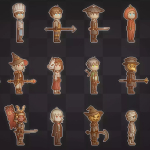 Screenshot #3 - Customizable Pixel Character