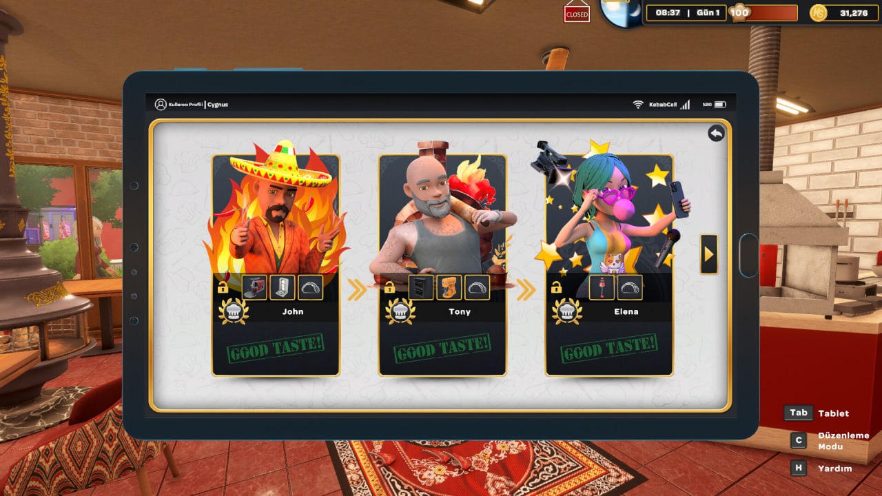 Screenshot #5 - Kebab Chefs! - Restaurant Simulator