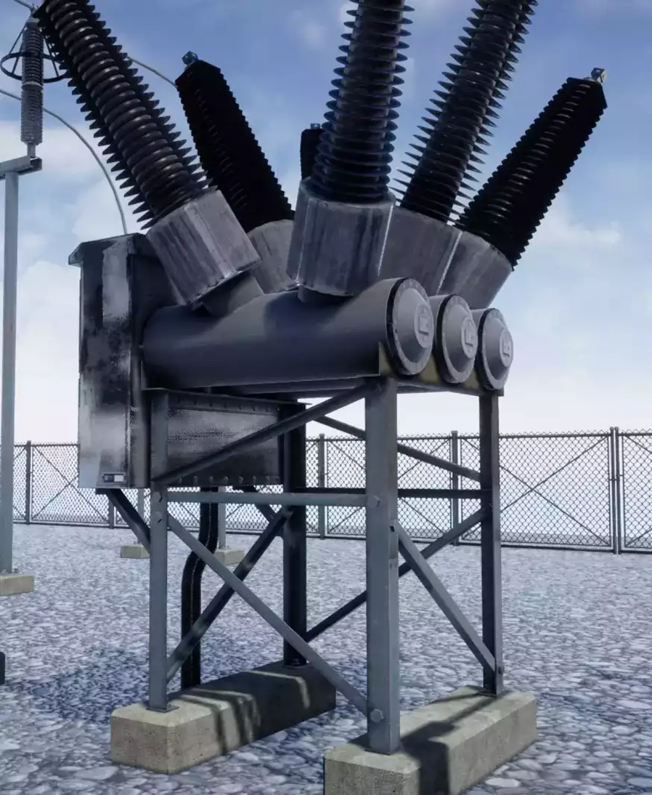 Screenshot #3 - Electric Substation ( Power Grid )