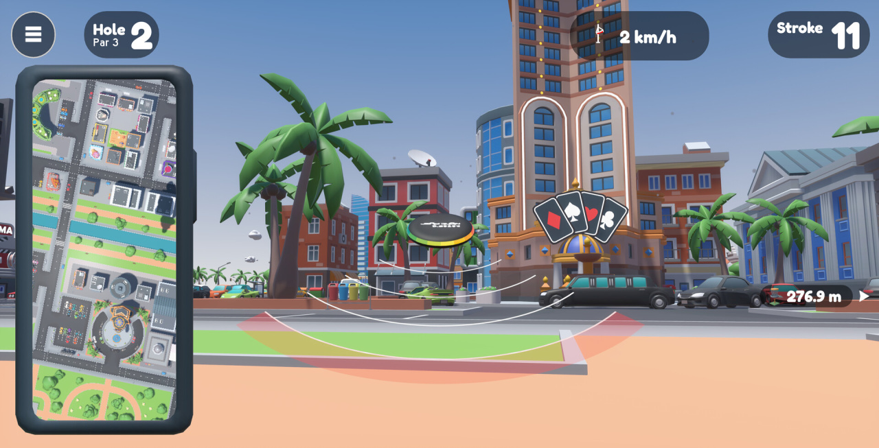 Screenshot #1 - Disc Golf City