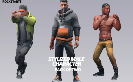 Stylized Modular Character (Male)
