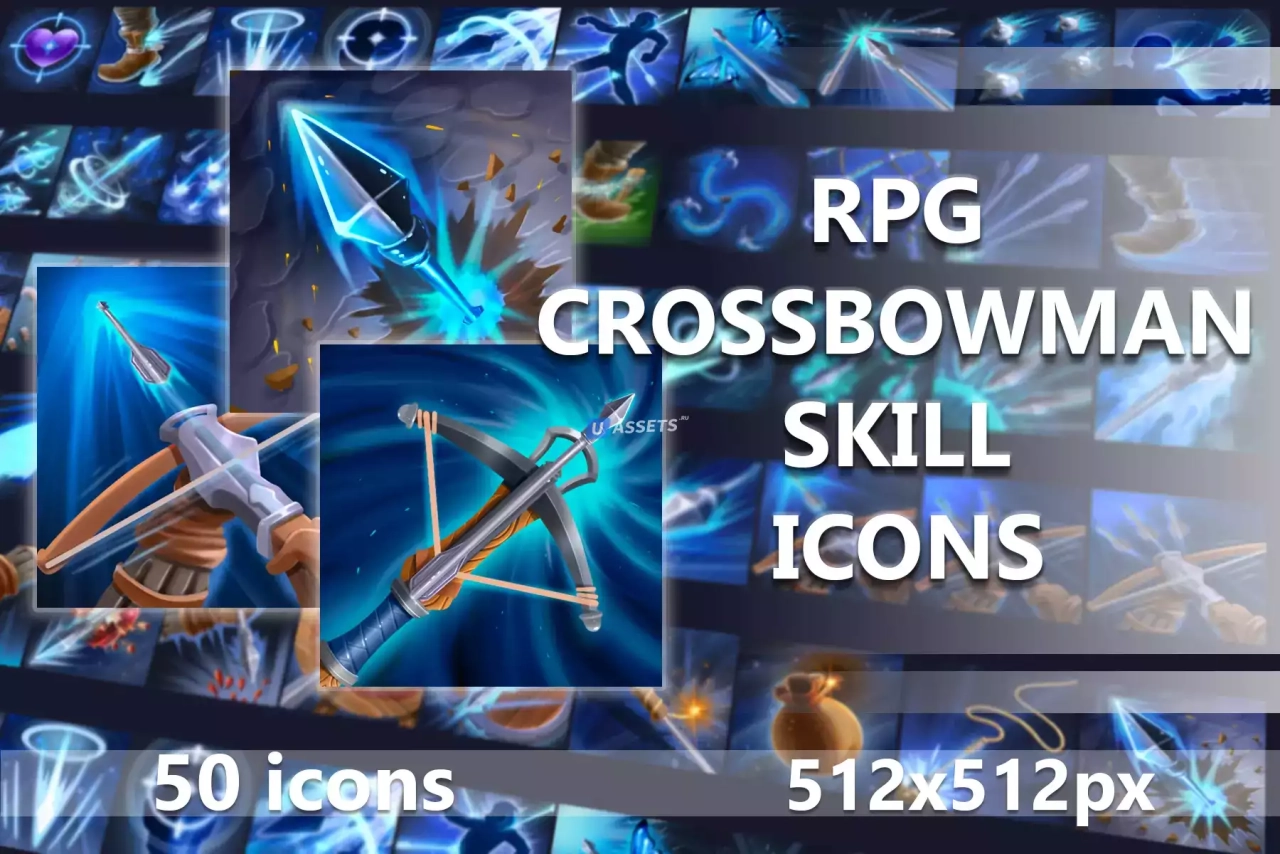 Screenshot #3 - 3700 Fantasy RPG Icons Pack