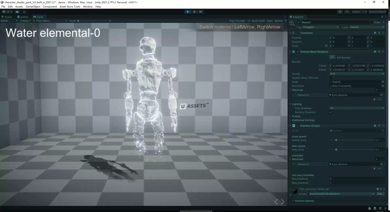 Screenshot #1 - Character Shader Pack 3.0 - Built-in