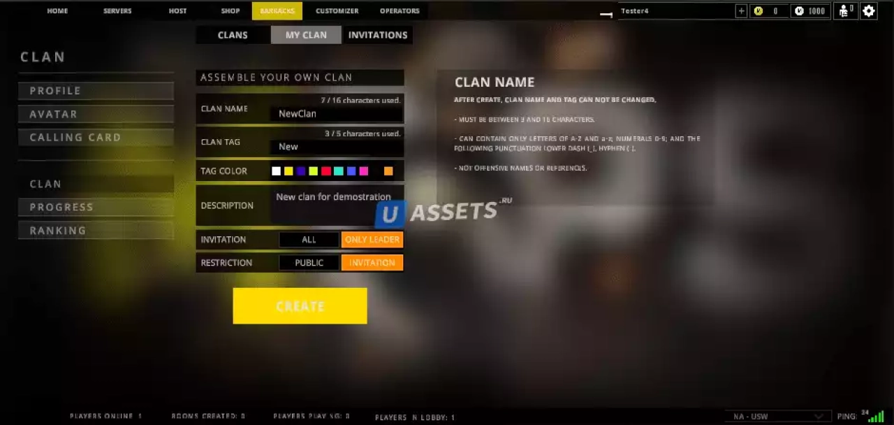 Screenshot #3 - MFPS Clan System