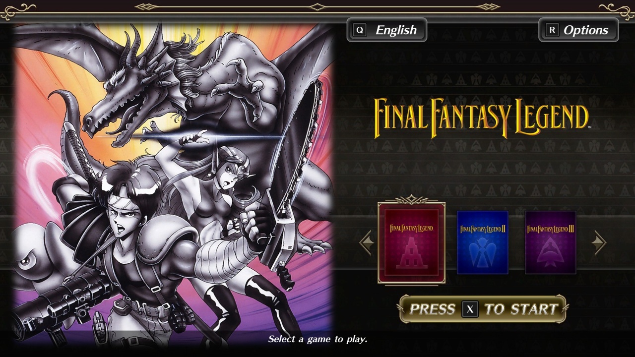 Screenshot #1 - COLLECTION of SaGa FINAL FANTASY LEGEND