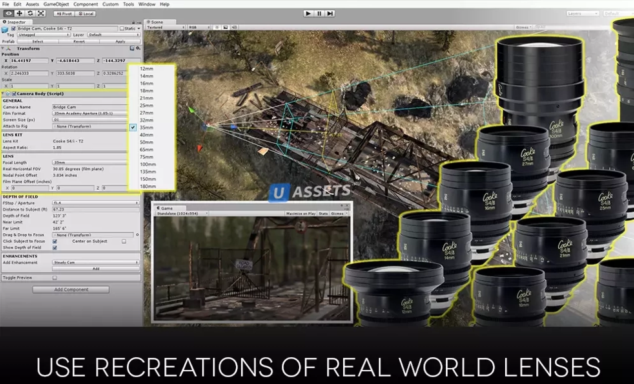 Screenshot #3 - Cinema Pro Cams - Film Lens & 3D Toolkit