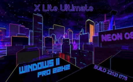 Windows X-Lite 'Ultimate 11' Neon! (22621.1778)