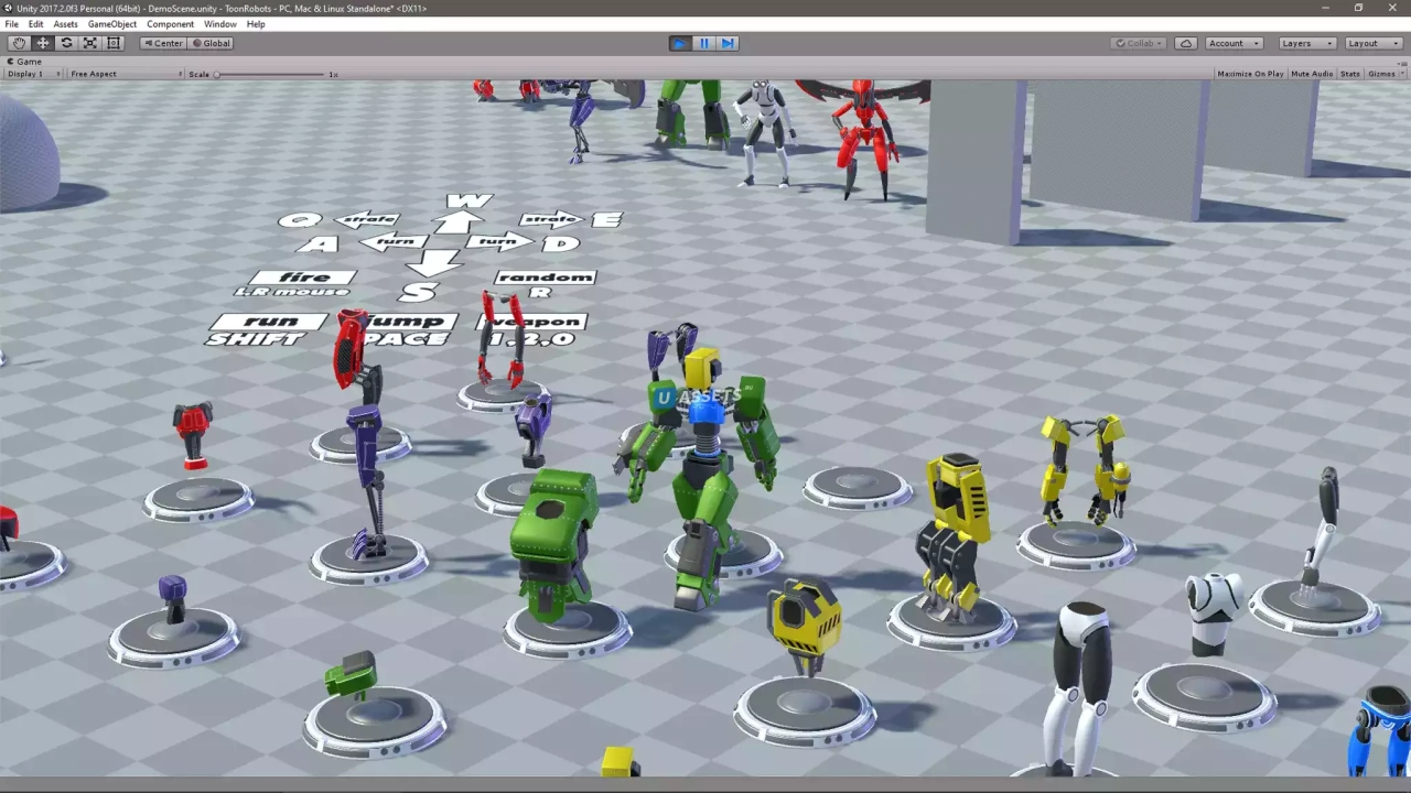 Screenshot #3 - Toon robots