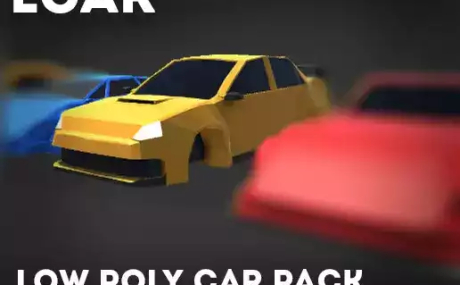 LCar - (Low poly car pack + Bonus)