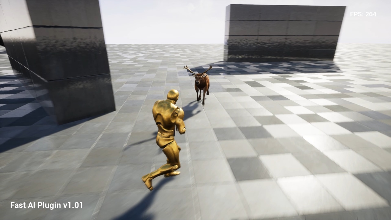 Screenshot #2 - Fast AI Plugin (Multiplayer) UE5.6  v2.2.6