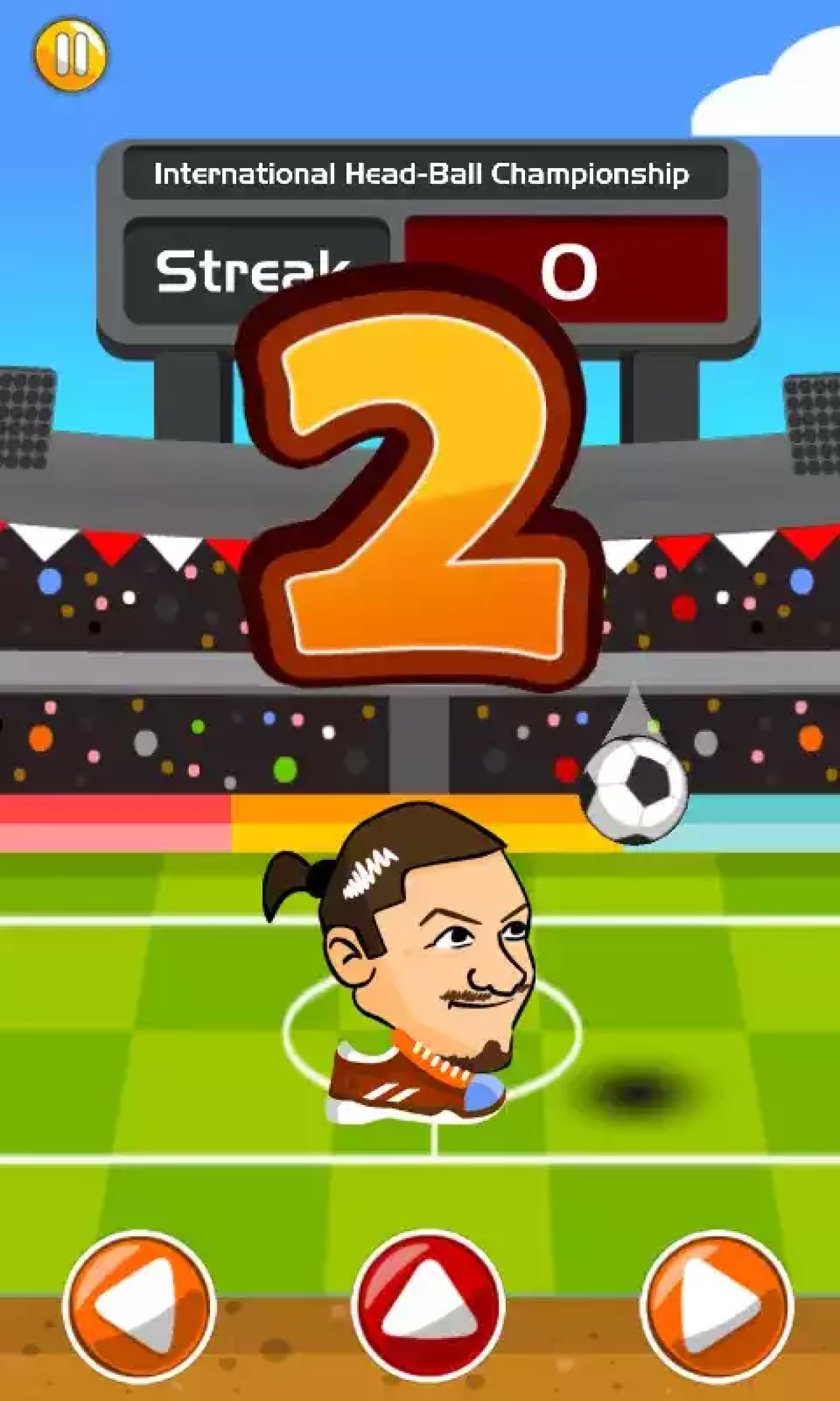 Screenshot #1 - Soccer Head-Ball Championship Game Kit