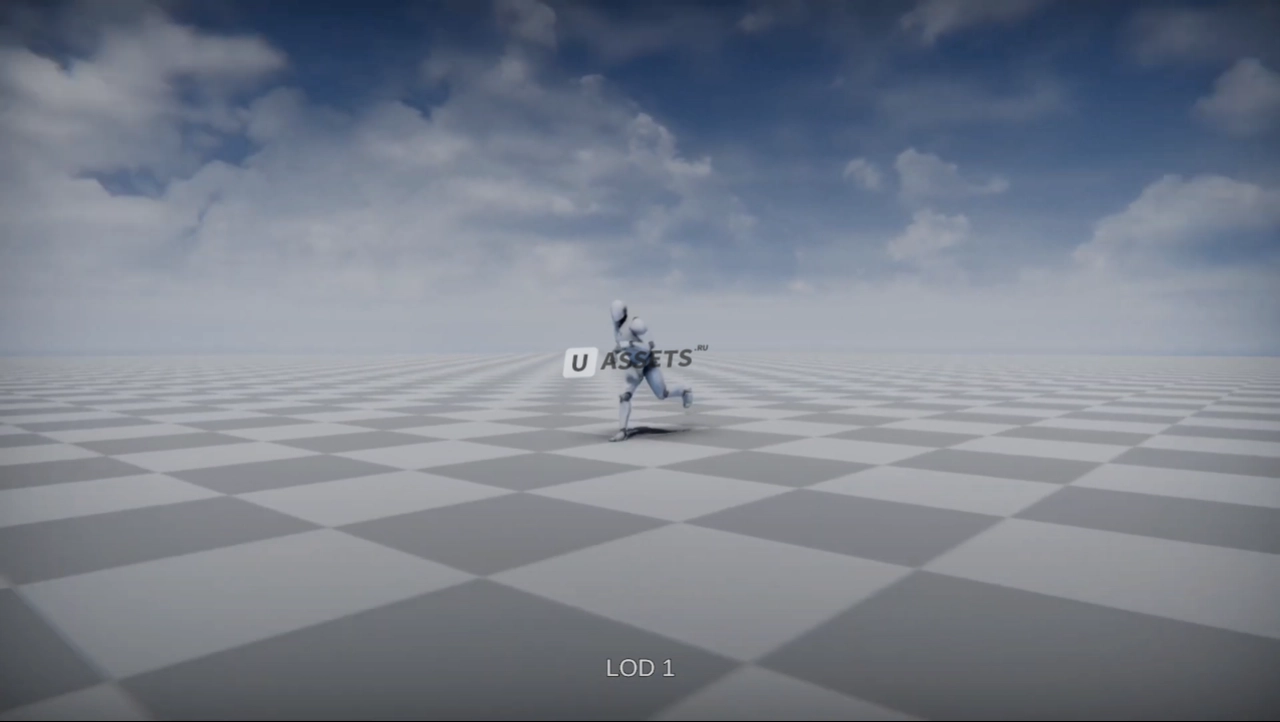 Screenshot #2 - Animation LOD Unity3D