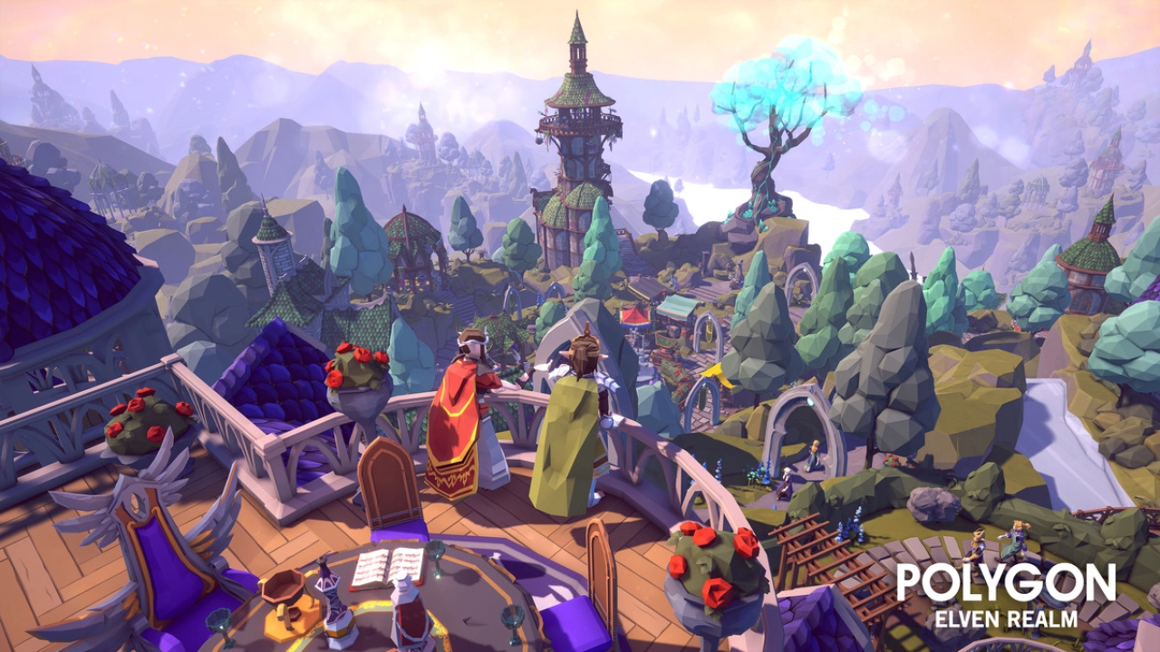 Screenshot #17 - POLYGON - Elven Realm Pack - Art by Synty Unity