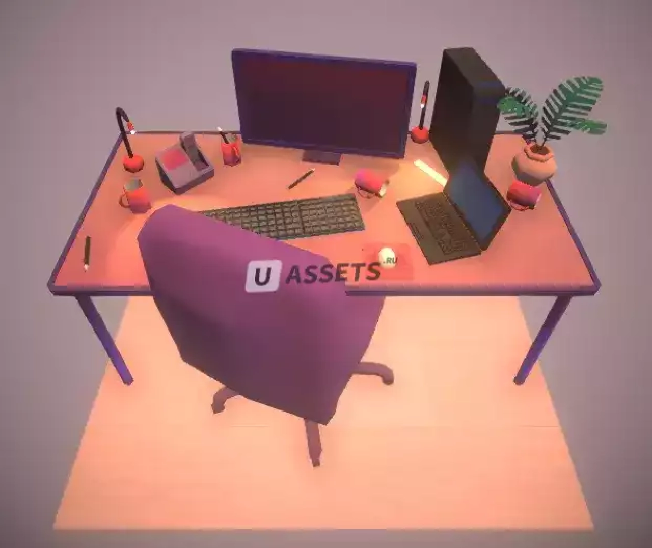 Screenshot #2 - Low Poly Desk