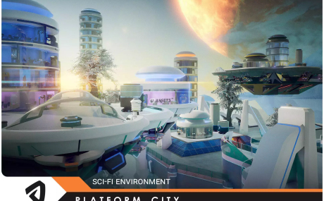 Sci-Fi Platform City