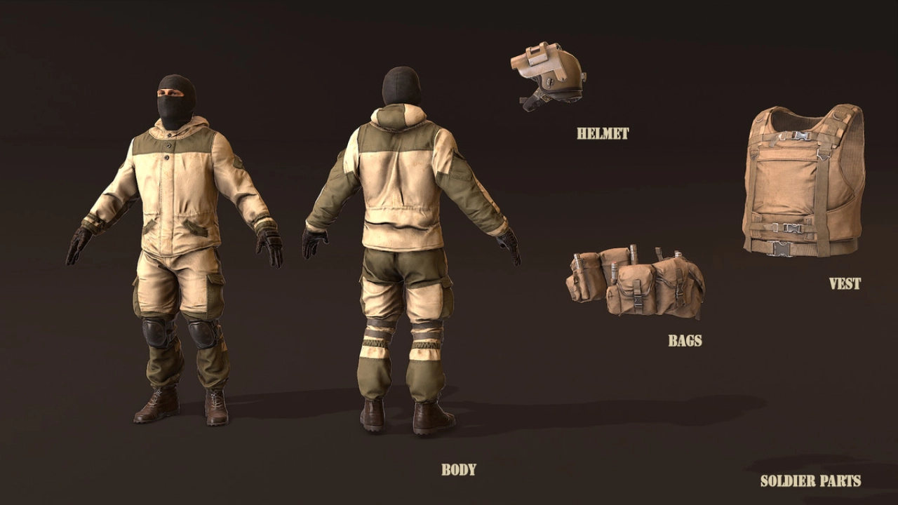 Screenshot #5 - Russian Soldier Camo Pack
