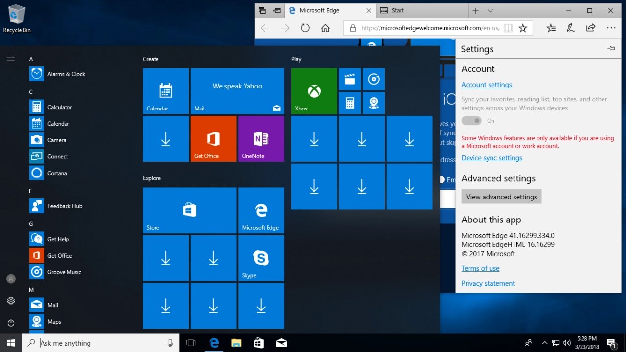 Screenshot #8 - Windows 10 Version 1709 (16299.334) x86-x64 AIO [60in1]