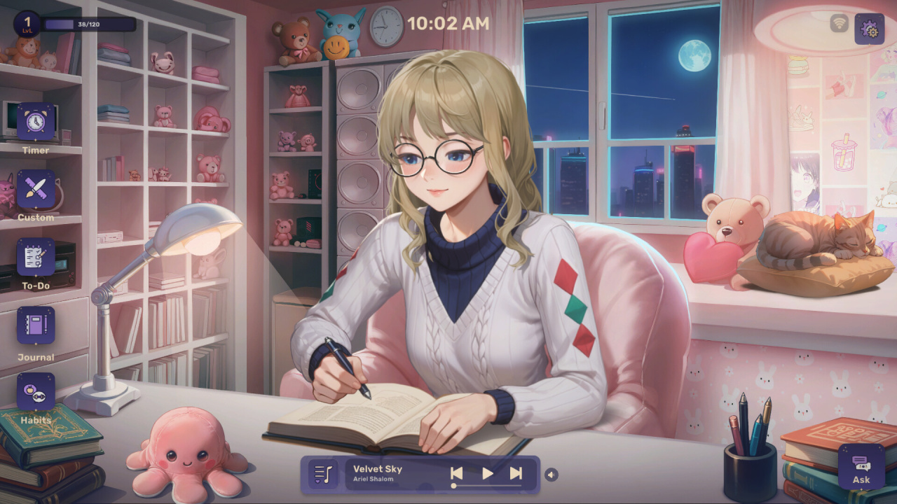 Screenshot #2 - Lo-Fi Girl: AI Assistant