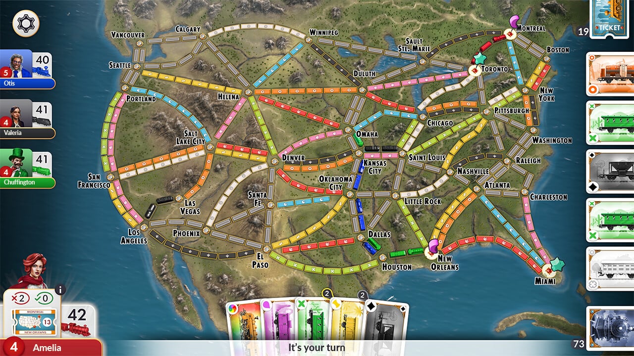 Screenshot #1 - Ticket to Ride