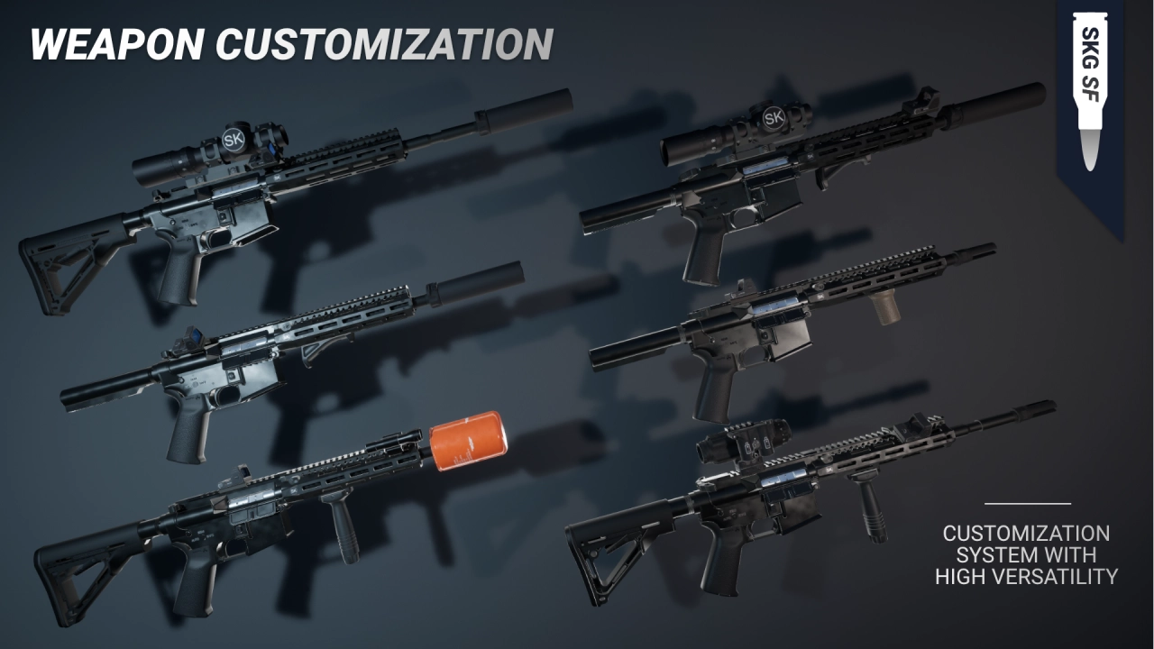 Screenshot #2 - SKG Shooter Framework V2 UE5.4  v1.2.6