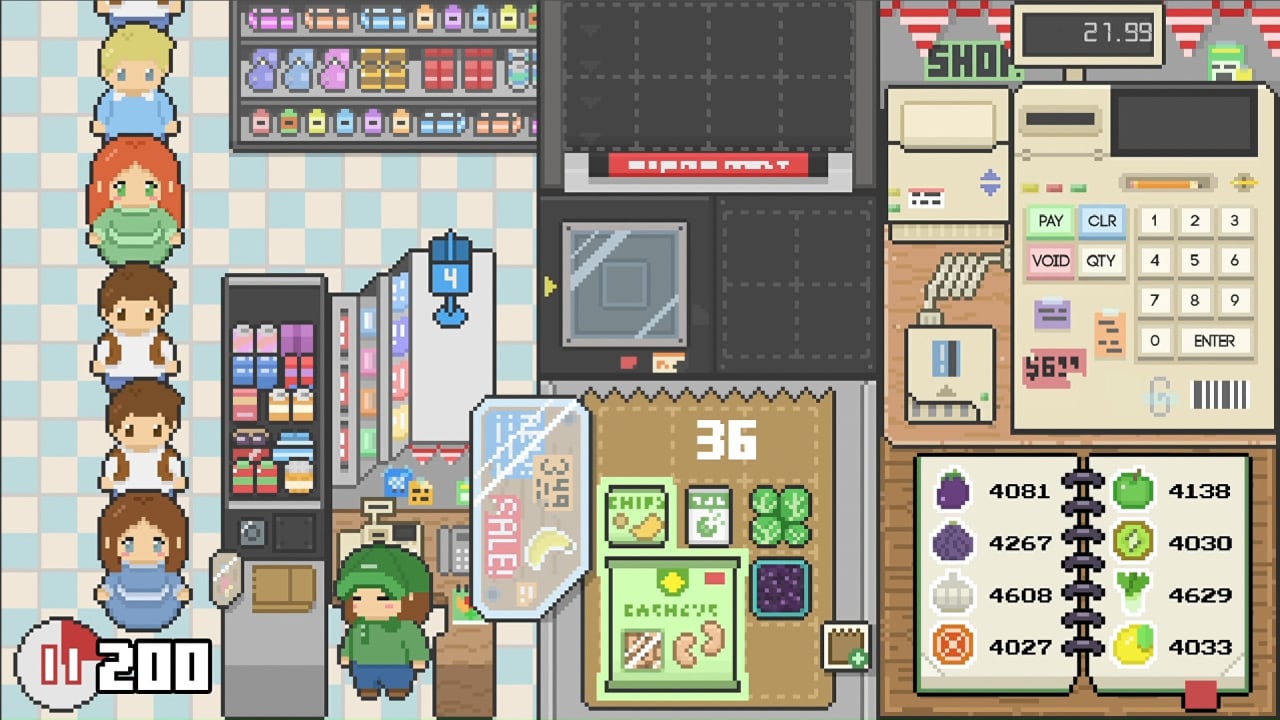 Screenshot #2 - Checkout: Cashier Simulator