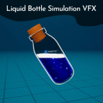 Screenshot #1 - Liquid Bottle Simulation VFX