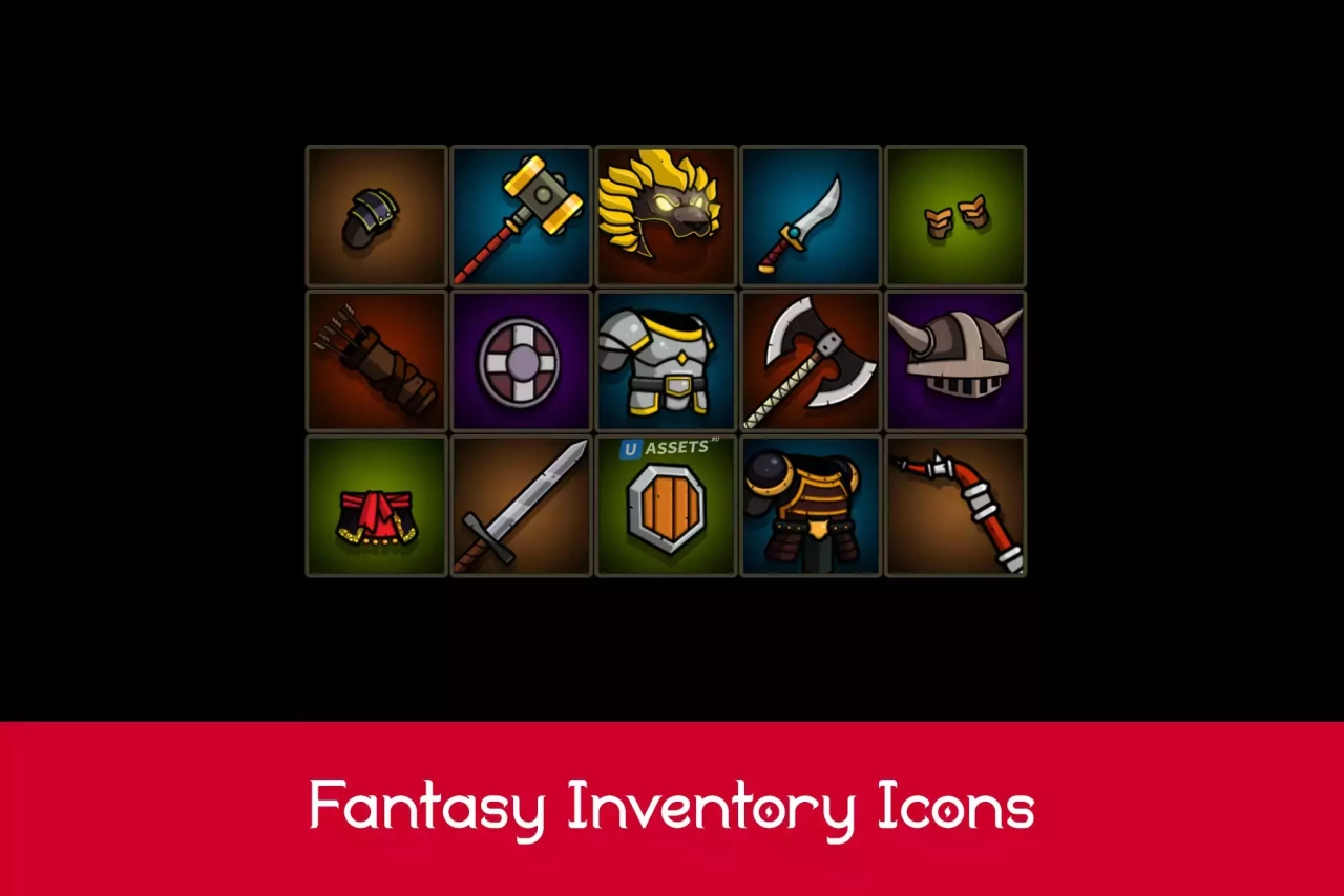 Screenshot #1 - Fantasy Inventory Icons