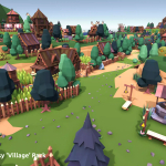 Screenshot #3 - EPIC Fantasy Village - Low Poly 3D Art