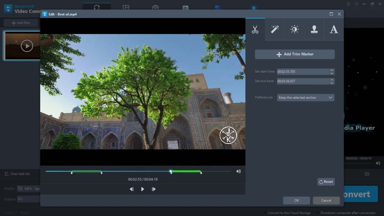 Screenshot #4 - Apowersoft Video Converter Studio 4.8.8.0