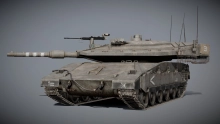 Merkava Mk. 4 - Advanced Tank Blueprint UE5