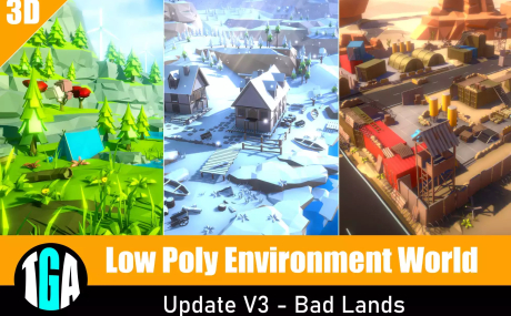 Low Poly Environment World