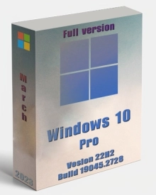 Windows 10 Pro x64 22H2 19045.2728 Full March 2023
