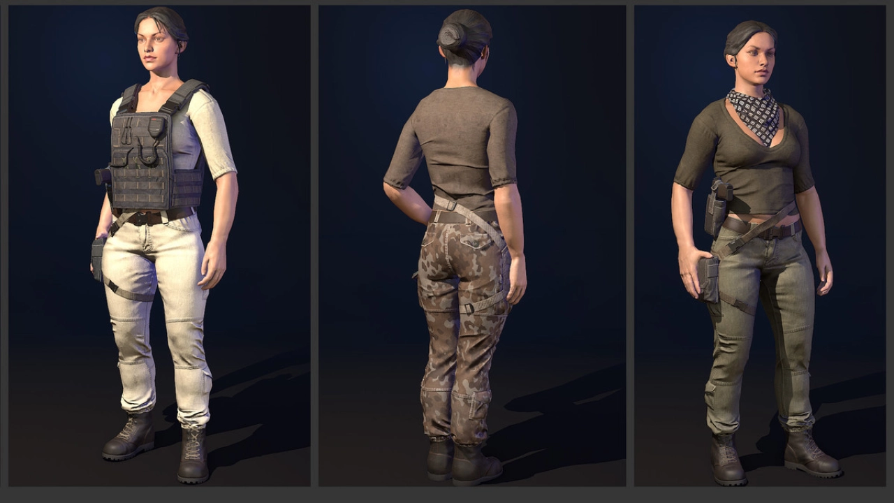 Screenshot #4 - Female Hero (Unity)