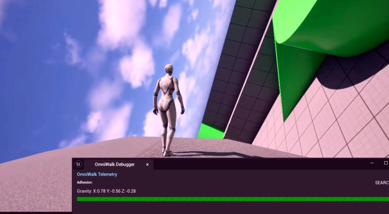 Screenshot #5 - OmniWalk: Planetary AntiGravity & Magnetic Boots Traversal System (UE5.7)