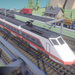 Screenshot #4 - Simple Trains - Cartoon Assets