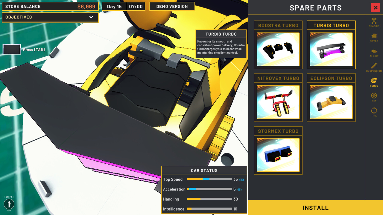 Screenshot #5 - Mini Racer Car Shop Simulator