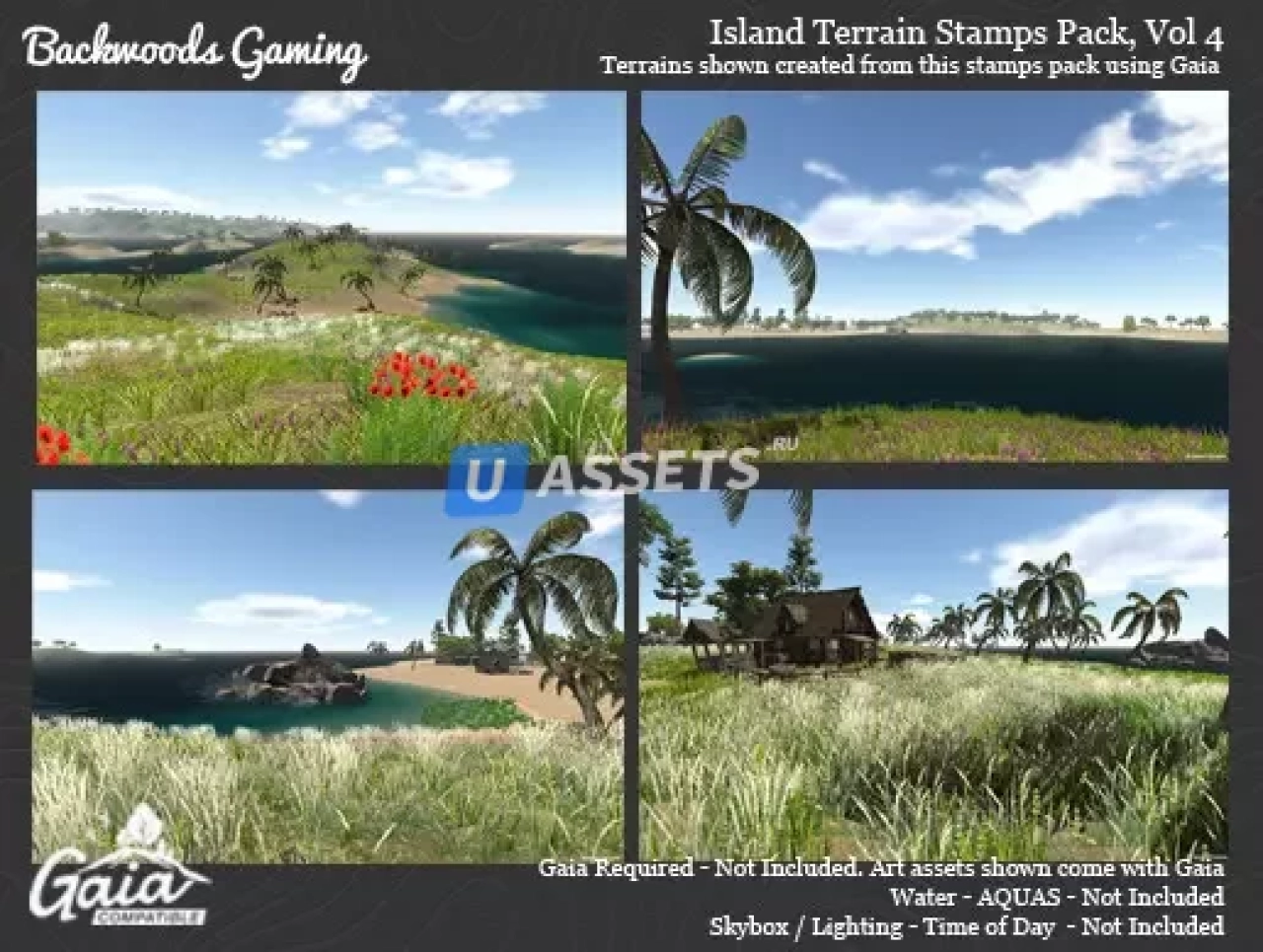 Screenshot #1 - Gaia Stamps Pack Vol 04 - Island