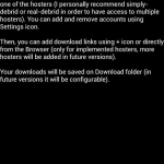 Screenshot #1 - DOWNDROID 1.43