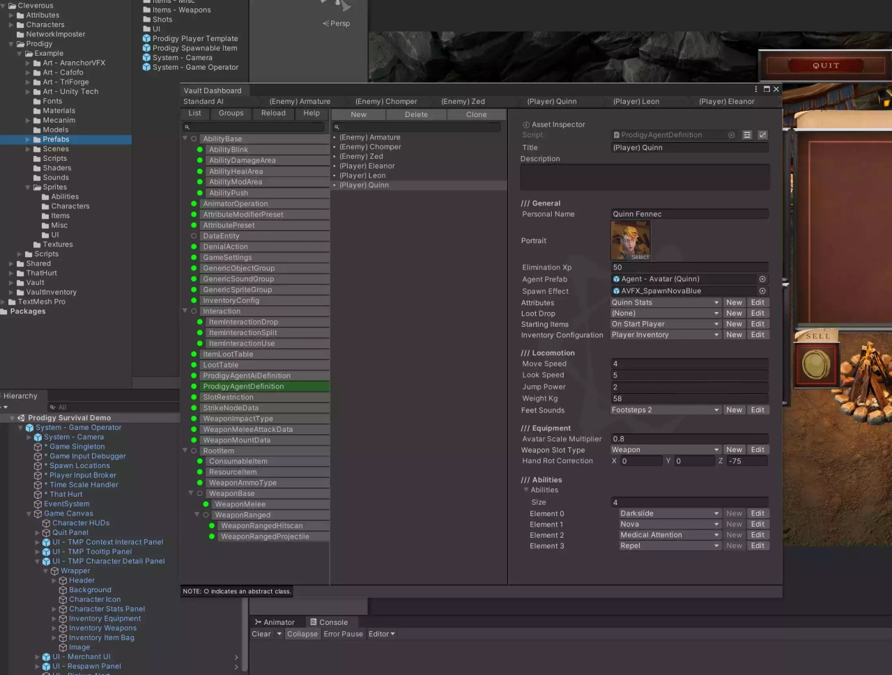 Screenshot #4 - Prodigy Game Framework