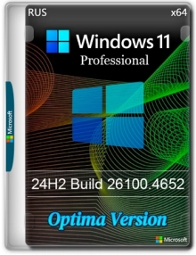 Windows 11 Pro 24H2 Build 26100.4652 Optima