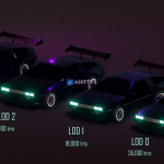 Screenshot #4 - Cyberpunk Sports Car