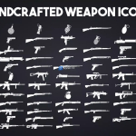 Screenshot #3 - Weapon Icons - (WW1, WW2, Modern) Handcrafted - 2K