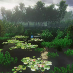 Screenshot #3 - Nature Package - Swamp Forest Environment