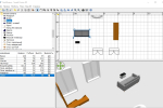 Screenshot #3 - Sweet Home 3D v7.5 - программа для создания интерьера