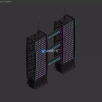 Screenshot #3 - Neon Buildings