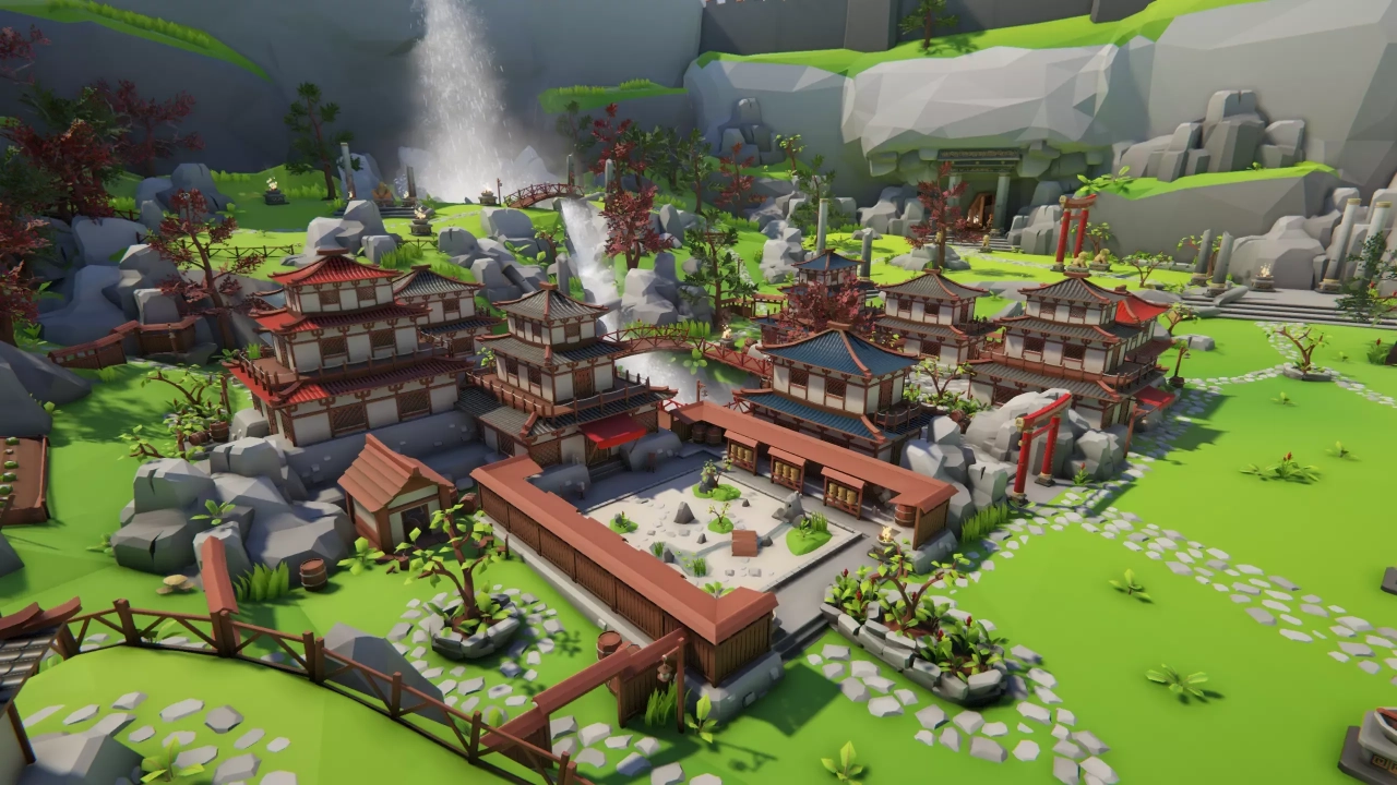 Screenshot #2 - Lowpoly Style Asia Environment