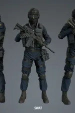 Screenshot #5 - Assault Character Pack Remastered - unity